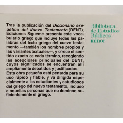 Vocabulario griego del Nuevo Testamento (Biblioteca Estudios...