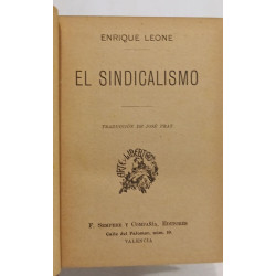 El sindicalismo
