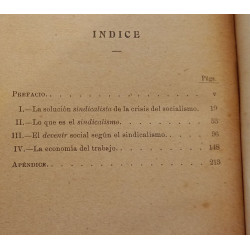 El sindicalismo