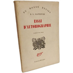 Essai d'autobiographie