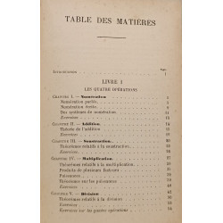 Arithmétique