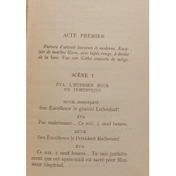 Siegfried pièce en quatre actes suivie de Fin de Siegfried