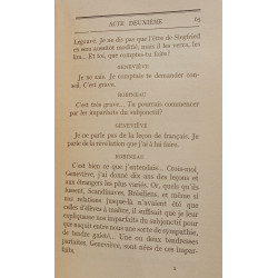 Siegfried pièce en quatre actes suivie de Fin de Siegfried