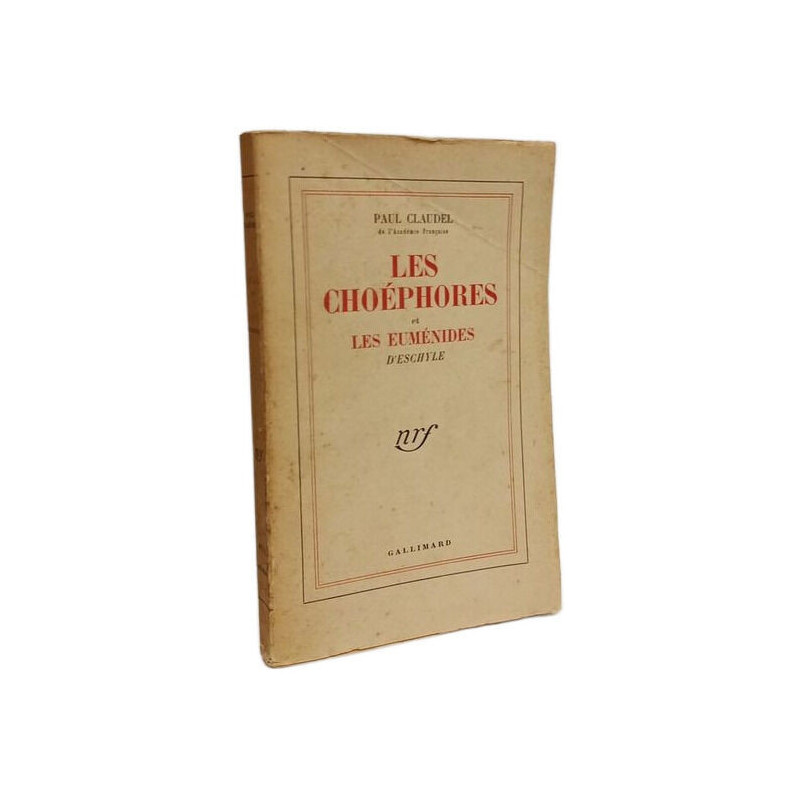 Les Choéphores et les Euménides d'Eschyle