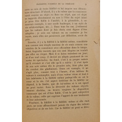 De la fidélité