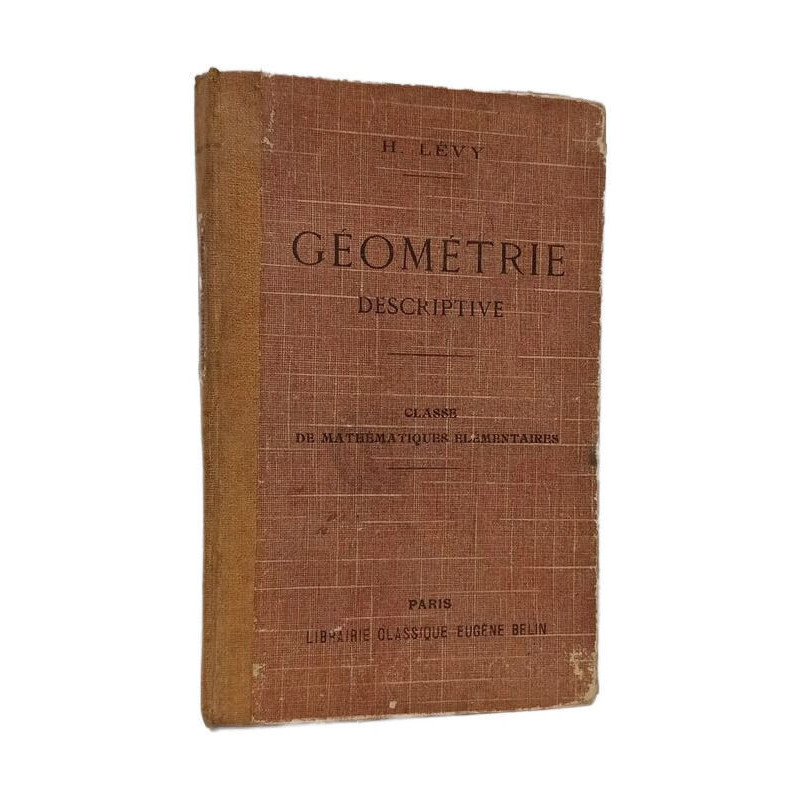 Cours de géométrie descriptive des candidats au baccalauréat