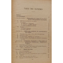 Cours de géométrie descriptive des candidats au baccalauréat