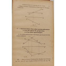 Cours de géométrie descriptive des candidats au baccalauréat