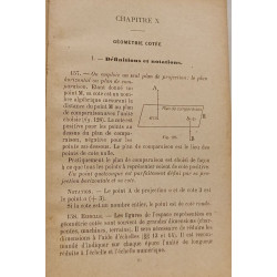 Cours de géométrie descriptive des candidats au baccalauréat