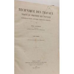 Technique des travaux: traité de pratique des travaux...