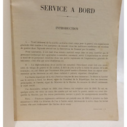 Croiseur-Ecole " Jeanne D'Arc" école d'application --- Service à...