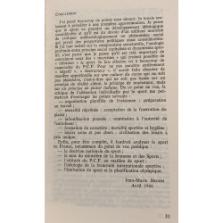 Sport culture et répression
