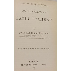 An elementary Latin grammar