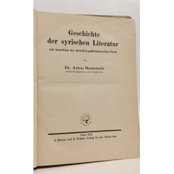 Geschichte der syrischen Literatur