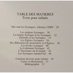 Les Syriaques ...aux enfants