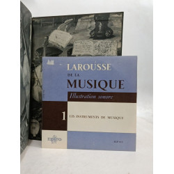 Larousse de la musique - TOME I et II avec leur vinyle