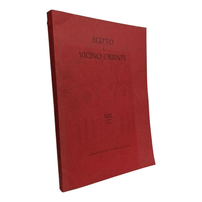 Egitto e vicino oriente --- XIII 1990