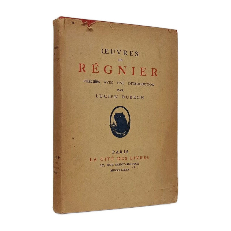Œuvres de Régnier