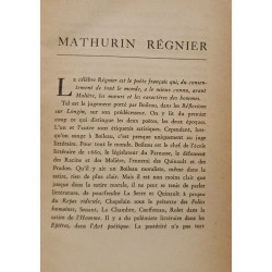 Œuvres de Régnier