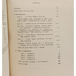 Diatessaron Persiano - I. Introduzione II. Testo e traduzione