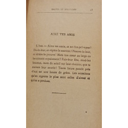 L'ami. Dialogues intérieurs