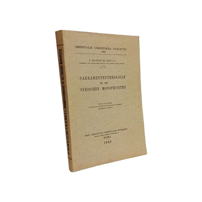 Sakramententheologie bei den Syrischen Monophysiten