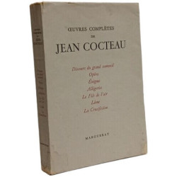 Œuvres complètes de Jean Cocteau - Vol. IV : Discours du grand...