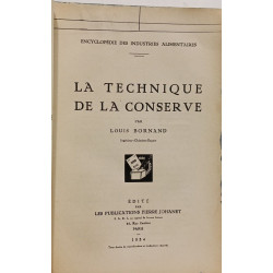La technique de la conserve