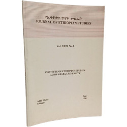 Journal of Ethiopian Studies VOL. XXIX n°1