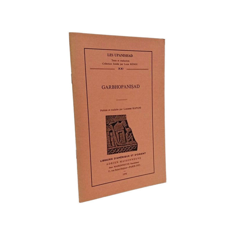 Garbhopaniṣad / Les upanishad XXI