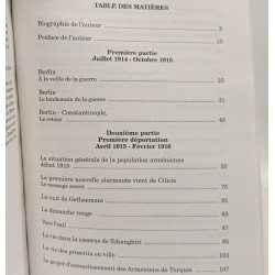 Le Golgotha arménien - Berlin Deir es-Zor - Tome 1 : Mémoires