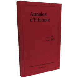 Annales d'Éthiopie VOLUME 25 année 2010 + VOLUME 26 année 2011