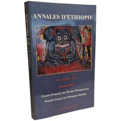 Annales d'Éthiopie: Volume XX