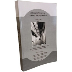 Annales d'Éthiopie VOLUME XXIV 2009