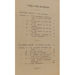 Le théâtre et nous