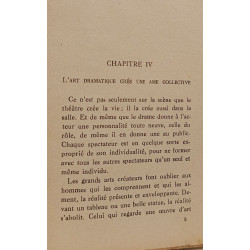 Le théâtre et nous