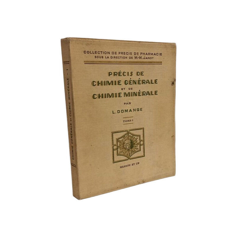 Précis de chimie générale et de chimie minérale - TOME I