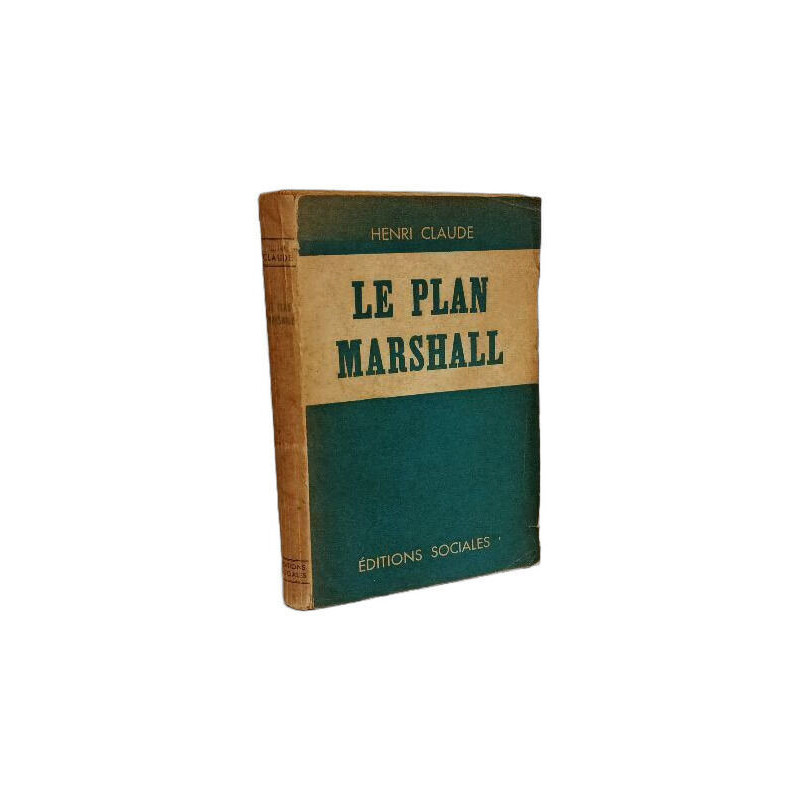 Le Plan Marshall