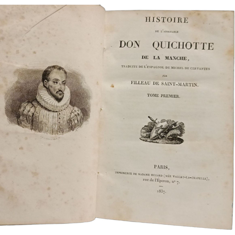 Histoire de l'admirable Don Quichotte de la Manche - TOME PREMIER