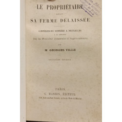 Économie rurale de la Bretagne + Le propriétaire devant sa ferme...
