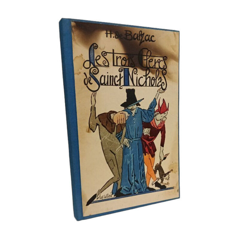 Les Trois Clercs de Saint Nicholas. Illustrés et enluminés par...