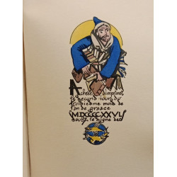 Les Trois Clercs de Saint Nicholas. Illustrés et enluminés par...