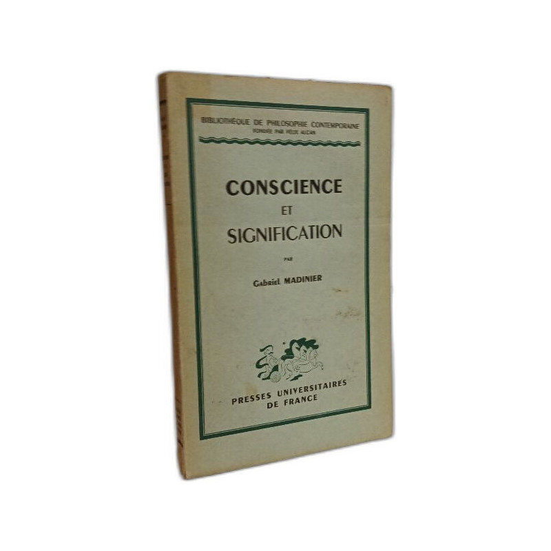 Conscience et signification