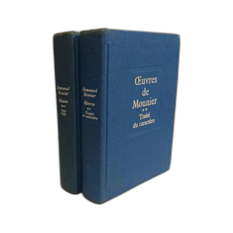 Œuvres - TOME II traité de caractère + TOME III 1944-1950