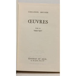 Œuvres - TOME II traité de caractère + TOME III 1944-1950