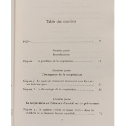 Donnant donnant : Théorie du comportement coopératif