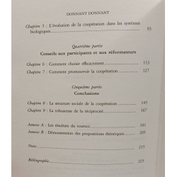 Donnant donnant : Théorie du comportement coopératif