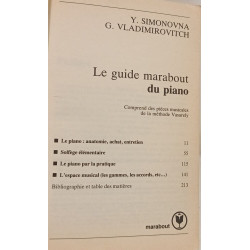 Le guide marabout du piano