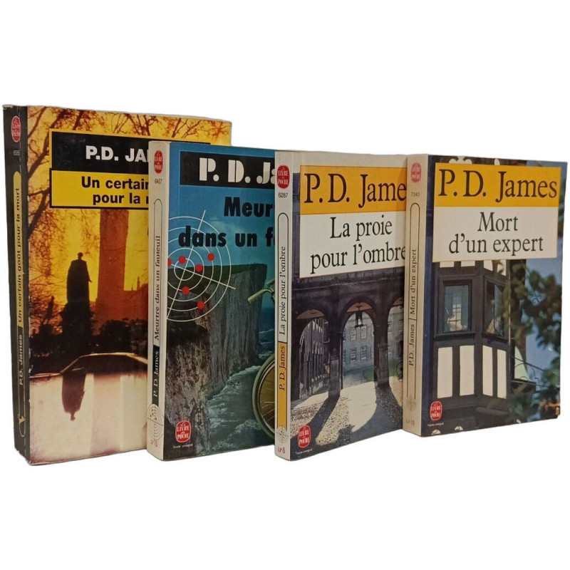 PD James Collection - Un certain goût pour la mort + Meurtre dans...