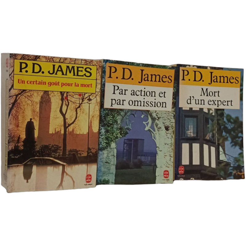 PD James Collection- Un certain goût pour la mort + Par action et...